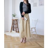 透かしランダムリブVネックショートカーディガン | Ada. | 詳細画像41 