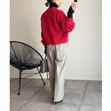 ゴールドボタンツイード風ニットカーディガン | Ada. | 詳細画像78