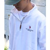 U.S.POLO ASSN. 裏起毛ハーフジップスウェット | Ada. | 詳細画像25 
