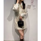 ボウタイ ブラウス パール ジャンパースカート セットアップ | Ada. | 詳細画像5