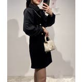 ボウタイ ブラウス パール ジャンパースカート セットアップ | Ada. | 詳細画像8