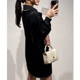 ボウタイ ブラウス パール ジャンパースカート セットアップ | Ada. | 詳細画像9