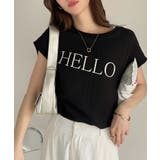 表面感素材 フレンチスリーブ ブラウス Tシャツ | Eclat one | 詳細画像10