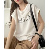 表面感素材 フレンチスリーブ ブラウス Tシャツ | Eclat one | 詳細画像5