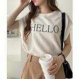 表面感素材 フレンチスリーブ ブラウス Tシャツ | Eclat one | 詳細画像7