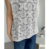 フレンチスリーブ レース トップス | Eclat one | 詳細画像11 