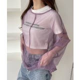 メッシュ オーバーサイズ プルオーバー | Ada. | 詳細画像21 
