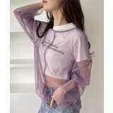 メッシュ オーバーサイズ プルオーバー | Ada. | 詳細画像22 