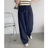 麻調 ウエストタック パンツ | Eclat one | 詳細画像10
