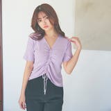 フロントシャーリングトップス | Ada. | 詳細画像8