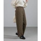 カーキ | n'OrLABELキルティングパンツ | osharewalker