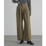 カーキ | n'OrLABEL配色ステッチチノパンツ | osharewalker