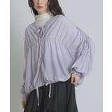 アイスブルー | somari imaginationシャーリングシアーカットソーカーディガン | osharewalker