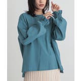 グリーン | n'OrLABELキャンディスリーブロゴカットソー | osharewalker