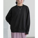 ブラック | n'OrLABELダンボールニットスタンドプルオーバー | osharewalker