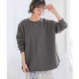 チャコール | n'OrLABEL裏毛カットオフスウェット | osharewalker