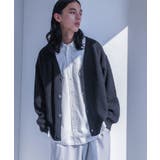ブラック | MDR畦編みVネックカーデ | osharewalker