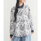 アイボリー | n'OrLABELトワルドジュイ柄シャツ | osharewalker