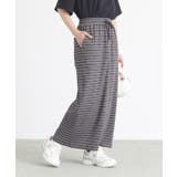 グレーボーダー | n'OrLABELリブカットソースカート | osharewalker