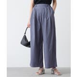 スモーキーブルー | n'OrLABELシアータックパンツ | osharewalker