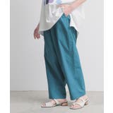 ブルーグリーン | n'OrLABEL汗じみ防止イージーバックタックパンツ | osharewalker