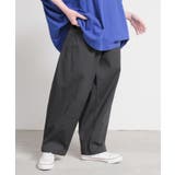 ブラック | n'OrLABEL汗じみ防止イージーバックタックパンツ | osharewalker