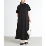 ブラック | n'OrLABEL冷感カットソーワンピース | osharewalker