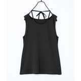 ブラック | n'OrLABELホルターネックタンクトップ | osharewalker