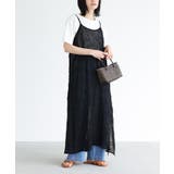 ブラック | n'OrLABEL冷感Tシャツ&キャミワンピセット | osharewalker