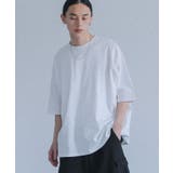 オフホワイト | MDRオーバーサイズ半袖Ｔシャツ | osharewalker【MEN】