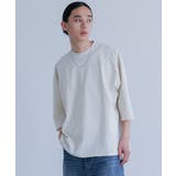 オフホワイト | MDRピグメントクルーネックカットソー | osharewalker【MEN】