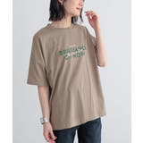 モカ | n'OrLABEL接触冷感ロゴプリントT | osharewalker