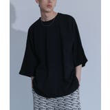 ブラック | MDR切替デザインドルマンＴシャツ | osharewalker