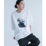 ホワイト系1 | MDRマルチプリント柄半袖Tシャツ | osharewalker【MEN】