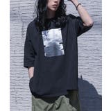 ブラック系1 | MDRマルチプリント柄半袖Tシャツ | osharewalker【MEN】