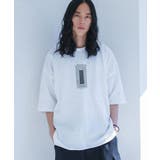 ホワイト系3 | MDRマルチプリント柄半袖Tシャツ | osharewalker【MEN】