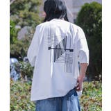ホワイト系4 | MDRマルチプリント柄半袖Tシャツ | osharewalker【MEN】