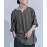 チャコール | MDRキーネックニットソートップス | osharewalker【MEN】