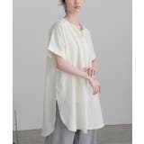 アイボリー | n'OrLABELコットンスキッパーチュニック | osharewalker