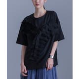 ブラック | kOhAKUプリーツドッキングブラウス | osharewalker