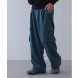 ブルーグリーン | n'OrLABELメンズストレートカーゴパンツ  | osharewalker【MEN】