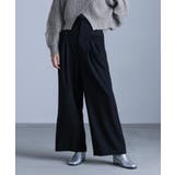 ブラック | kOhAKUタックポケットワイドパンツ | osharewalker