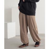 ベージュ | n'OrLABELとろみタックバルーンパンツ | osharewalker