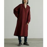 ボルドー | n'OrLABELセーラーカラードレス  | osharewalker