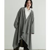 ブラック | n'OrLABEL前ヒラヒラドレープ羽織  | osharewalker