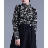 ブラック | kOhAKU涙あきハイネックカットソー | osharewalker