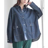 ネイビー | n'OrLABELデニムシャツジャケット  | osharewalker