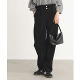 ブラック | n'OrLABELストレッチコーデュロイテーパードパンツ  | osharewalker