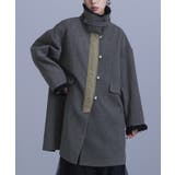 チャコール | kOhAKUボア切替ミドルコート | osharewalker
