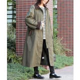 カーキ | n'OrLABEL3WAYステンカラーコート  | osharewalker